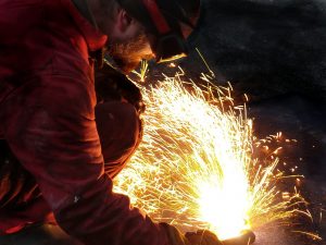 Nick plasma cutting steel