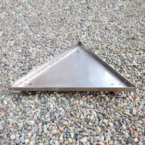 Tetraflame Fire Pit BBQ Ground Guard in bare steel