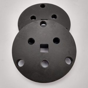 Ferrous steel metal component parts treated with corrosion-resistant cold oxide blackening