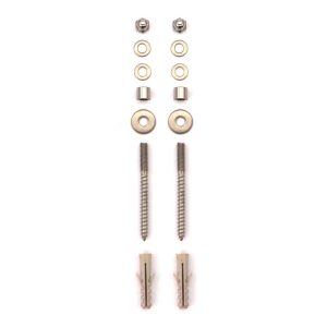 2 hole metal sign fixing kit with standoff spacers