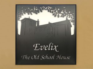 The completed sign awaiting dispatch