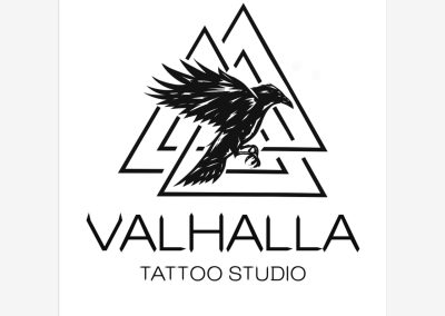 Customer's original artwork for their business logo sign