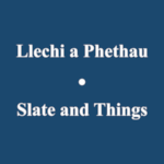 Llechi a Phethau Slate and Things logo
