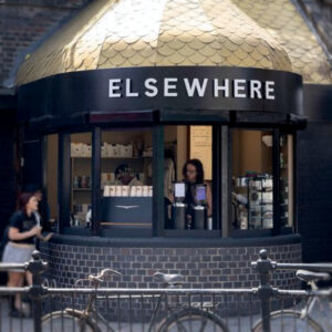 Elsewhere Coffee Powder Coated Individual Letters Commercial Sign, London